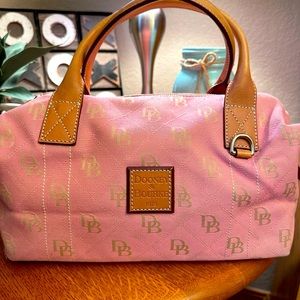 Dooney and Bourne Pink Tan Bag